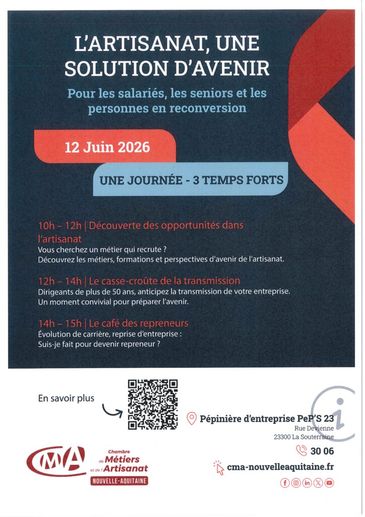 12 JUIN 2026_UNE JOURNEE - 3 TEMPS FORTS
